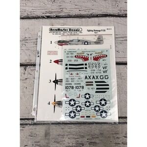 1/48 AeroMaster 48-211 Decal Fighting Mustangs P-51B Part 1 New